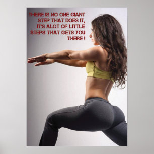 Motivering för workout poster