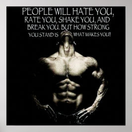 Motivering för workout poster