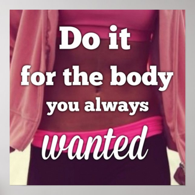 Motivering för workout poster (Framsidan)