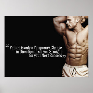 Motivering för workout poster