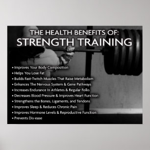 Motivering för workout poster