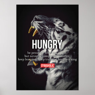 Motivering för workout poster