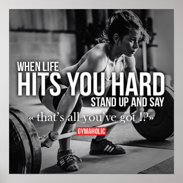 Motivering för workout poster (Framsidan)