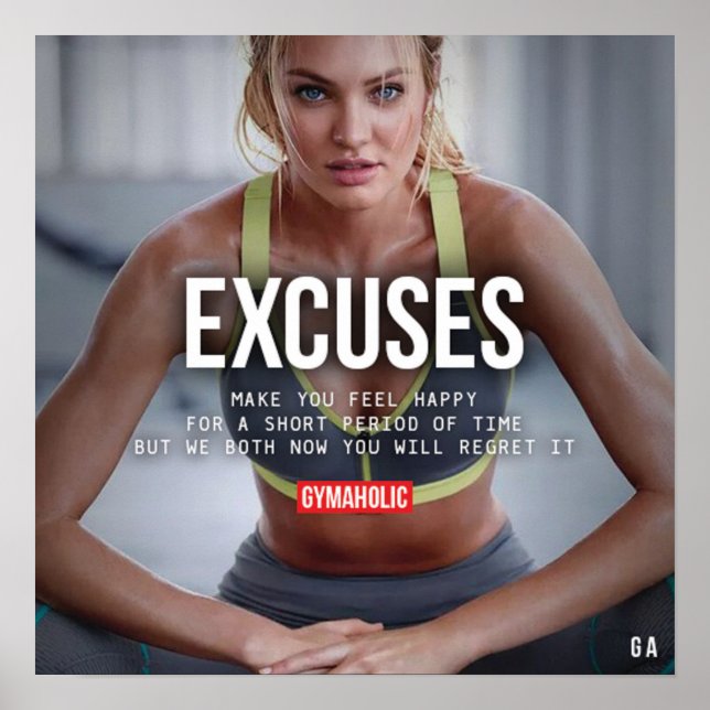 Motivering för workout poster (Framsidan)