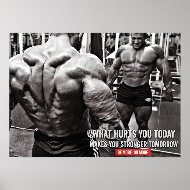 Motivering för workout poster (Framsidan)