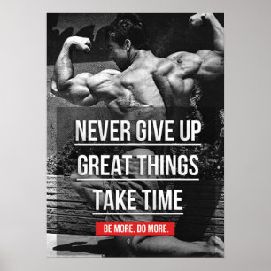 Motivering för workout poster