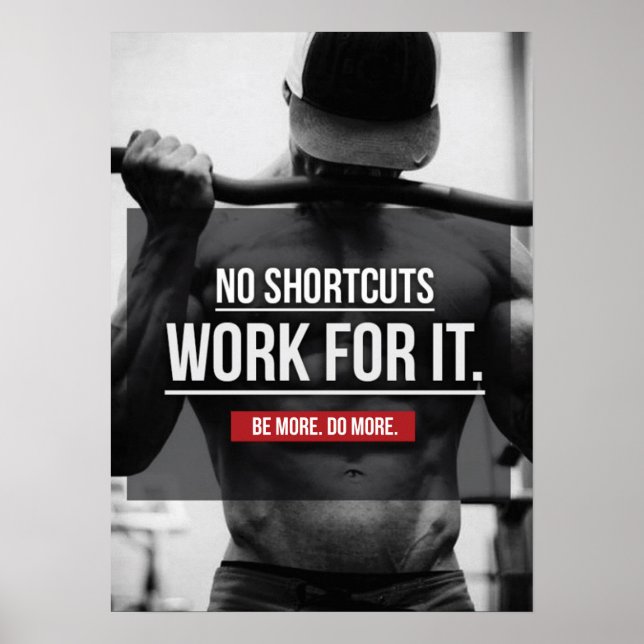 Motivering för workout poster (Framsidan)