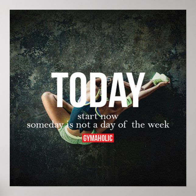 Motivering för workout poster (Framsidan)