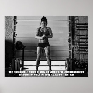Motivering för workout poster