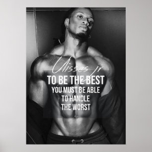Motivering för workout poster