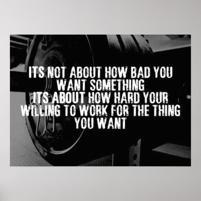Motivering för workout poster (Framsidan)