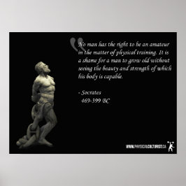 Motivering för workout poster