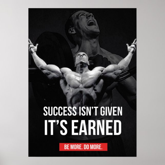 Motivering för workout poster (Framsidan)