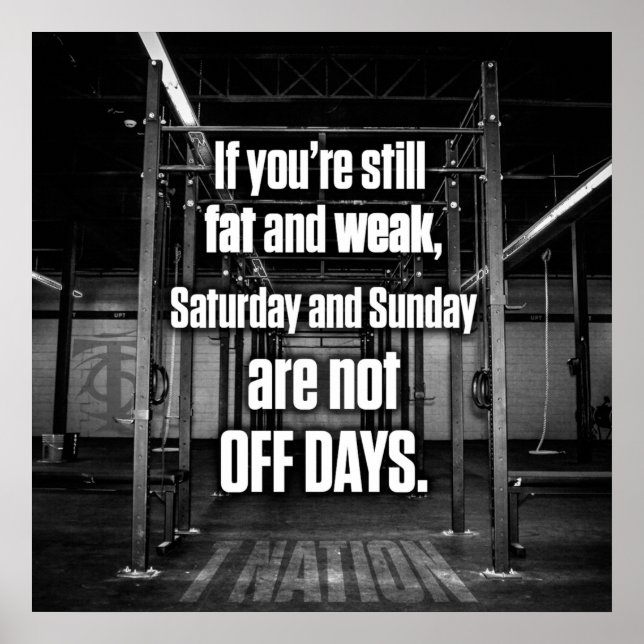 Motivering för workout poster (Framsidan)