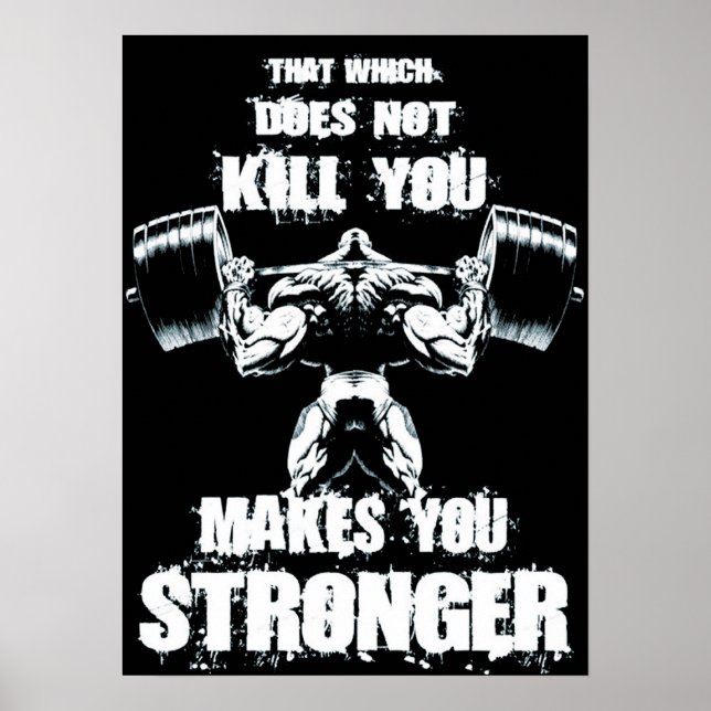 Motivering för workout poster (Framsidan)