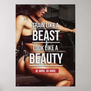 Motivering för workout poster