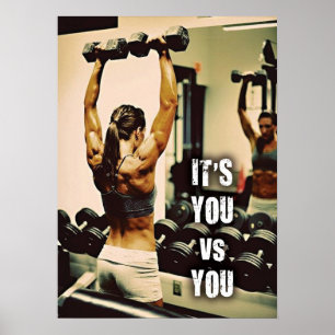 Motivering för workout poster