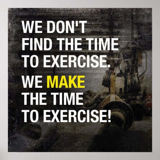 Motivering för workout poster (Framsidan)