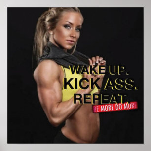 Motivering för workout poster