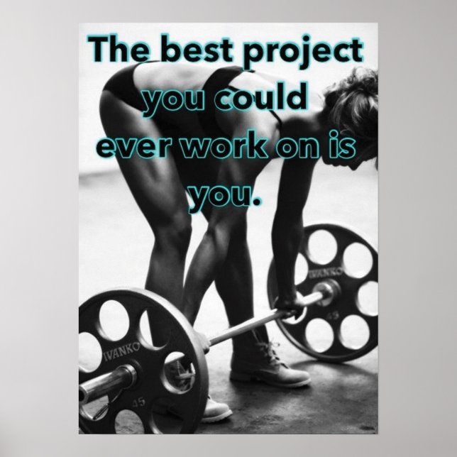 Motivering för workout poster (Framsidan)