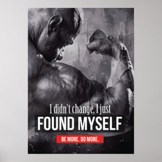 Motivering för workout poster