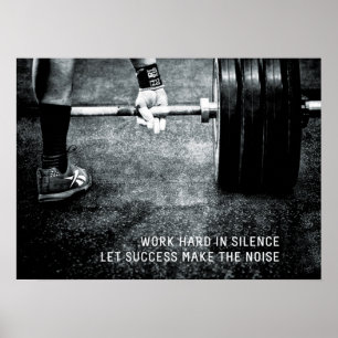 Motivering för workout poster