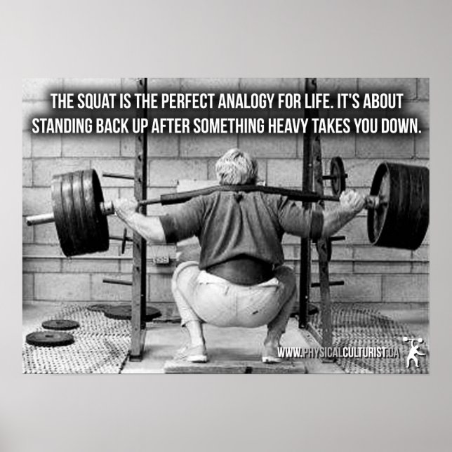 Motivering för workout poster (Framsidan)