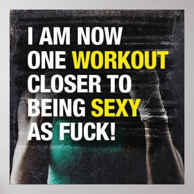 Motivering för workout poster (Framsidan)