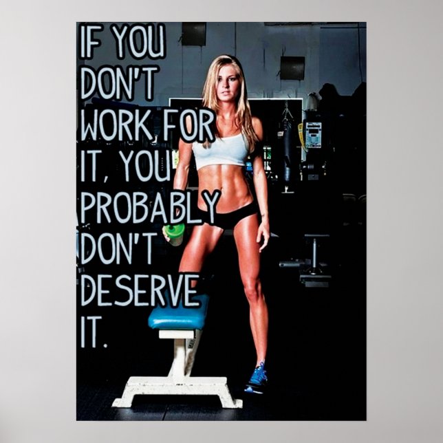 Motivering för workout poster (Framsidan)