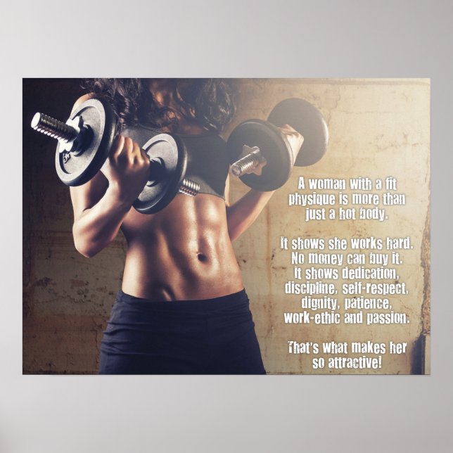 Motivering för workout poster (Framsidan)