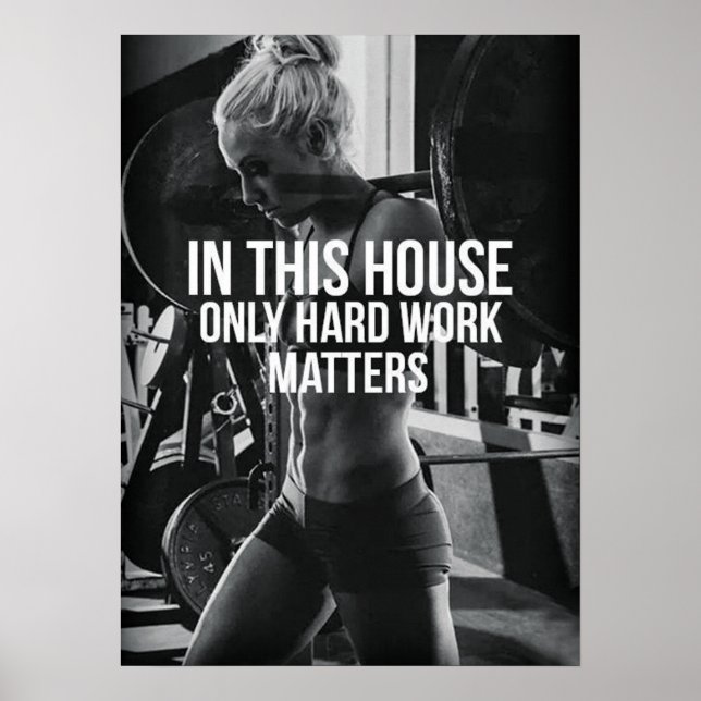 Motivering för workout poster (Framsidan)