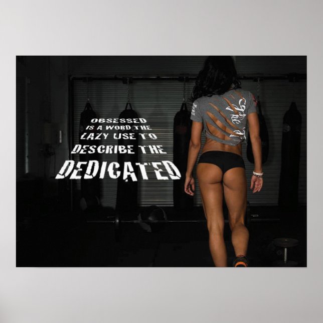 Motivering för workout poster (Framsidan)