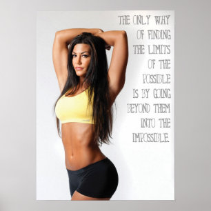Motivering för workout poster