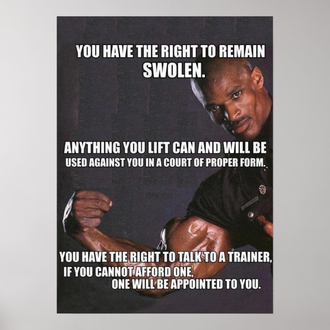 Motivering för workout poster (Framsidan)