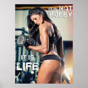 Motivering för workout poster