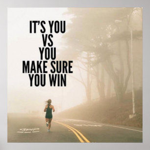 Motivering för workout poster
