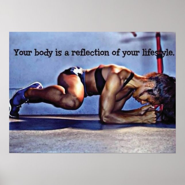 Motivering för workout poster (Framsidan)