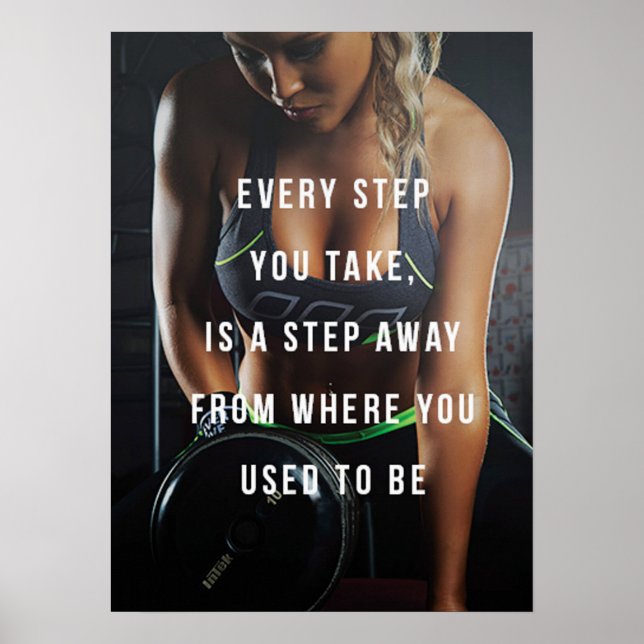 Motivering för workout poster (Framsidan)