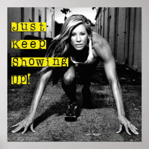 Motivering för workout poster