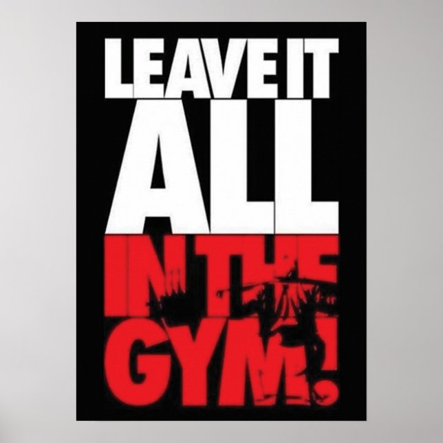 Motivering för workout poster (Framsidan)