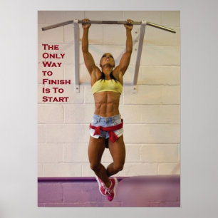 Motivering för workout poster