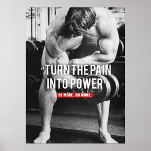 Motivering för workout poster