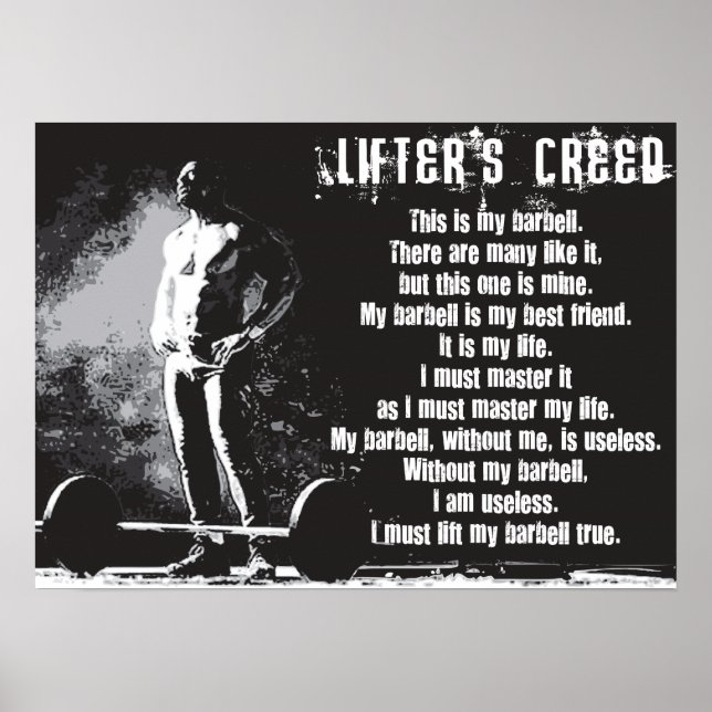 Motivering för workout poster (Framsidan)