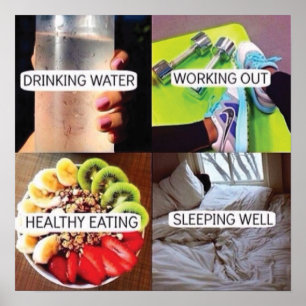 Motivering för workout poster