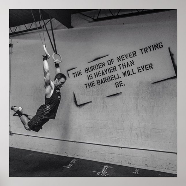 Motivering för workout poster (Framsidan)