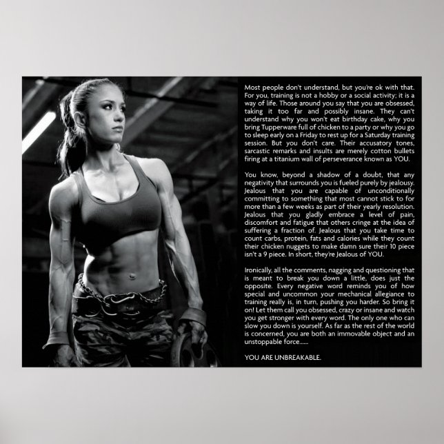 Motivering för workout poster (Framsidan)
