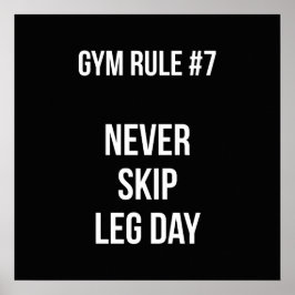 Motivering för workout poster