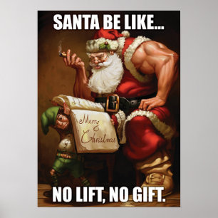 Motivering för workout poster