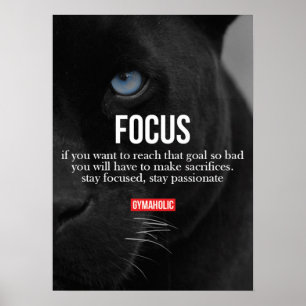 Motivering för workout poster