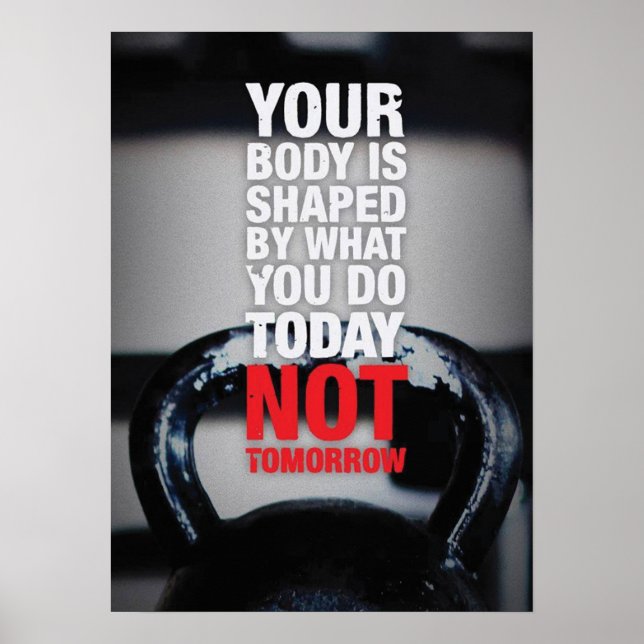 Motivering för workout poster (Framsidan)